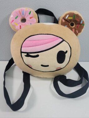 Tokidoki Neon Star Donutella Cosplay Plush Backpack